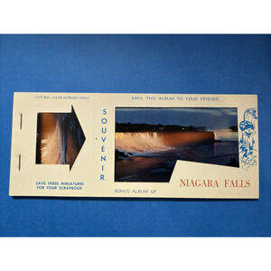 Vintage Souvenir Post Card Album Niagara Falls By M. Spitalny & Son